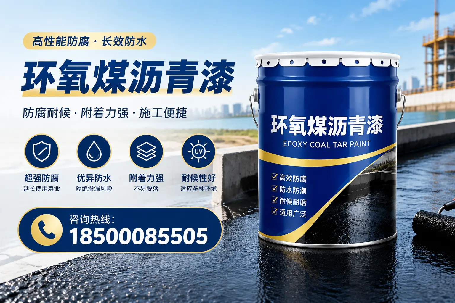 环氧煤沥青漆的优势与应用解析，适合胡杨河企业选择